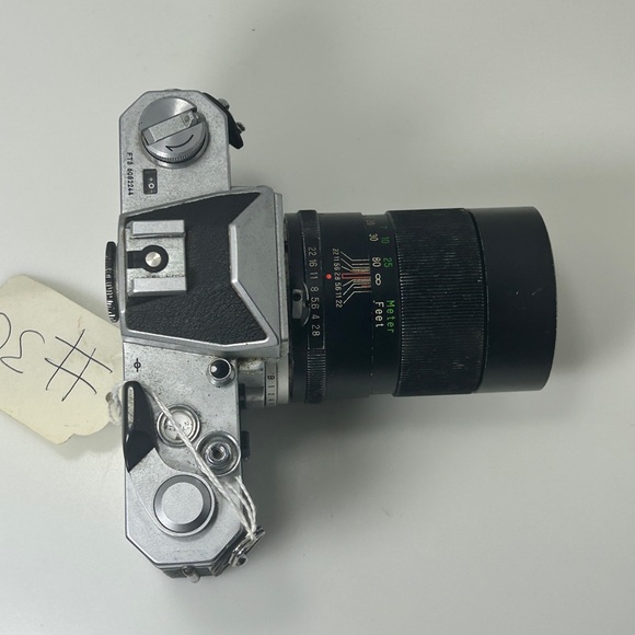 Nikkormat Nikon Camera Vintage FT3 w/ Auto Vivitar Telephoto 135mm f2.8 - Picture 5 of 9